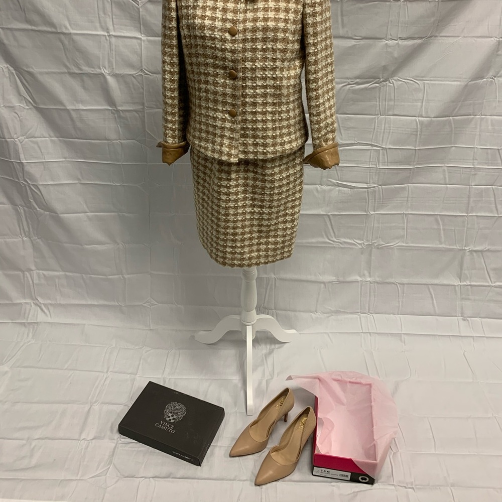 Vintage Weinberg Couture Suit and Vince Camutos